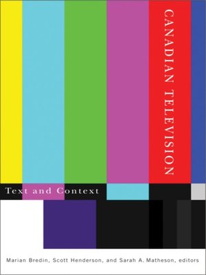 cover image of Canadian Television